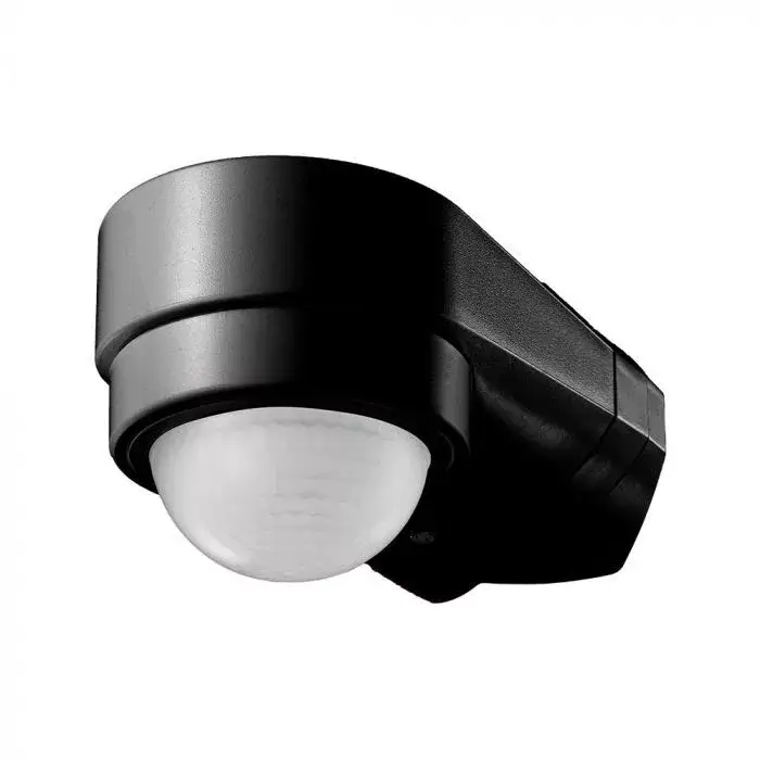 V-TAC infravörös mozgásérzékelő sarok kialakítással 240° IP65 - fekete- 6612 Kedvezmény