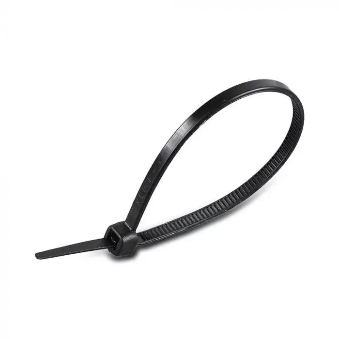 V-TAC Kábelkötegelő csomag (100db) UV álló 4,5x150 mm - fekete - 11172 Olcsóbb