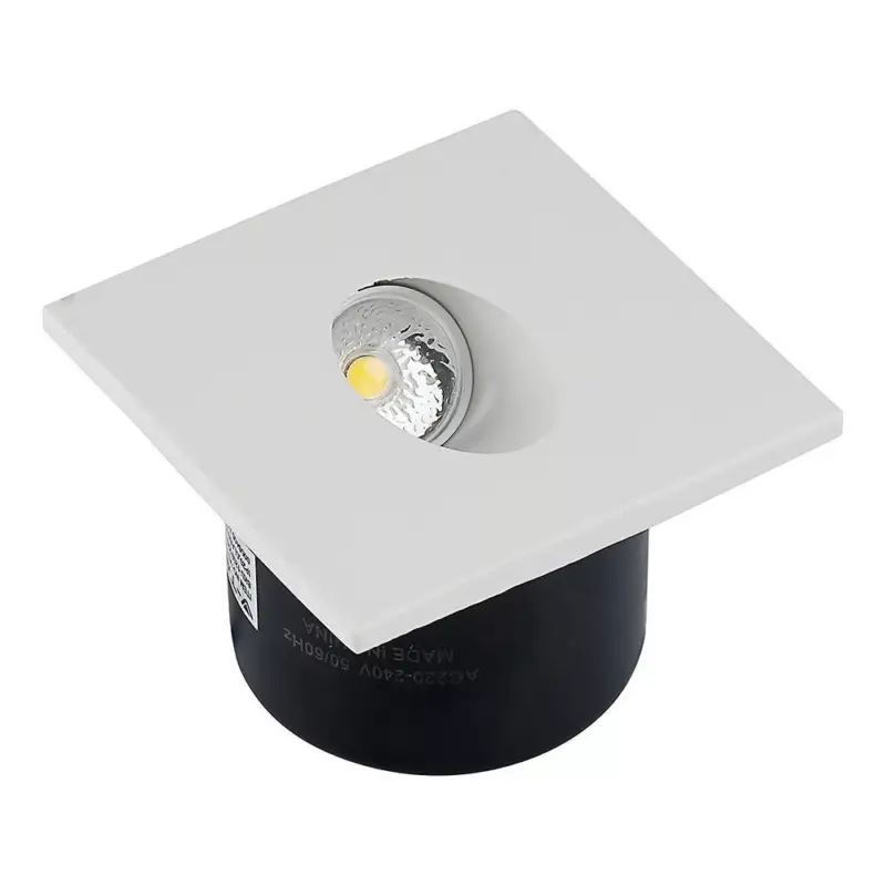 Vedd meg online V-TAC Led lépcsőlámpa négyzet forma 3W 4000K - 211210