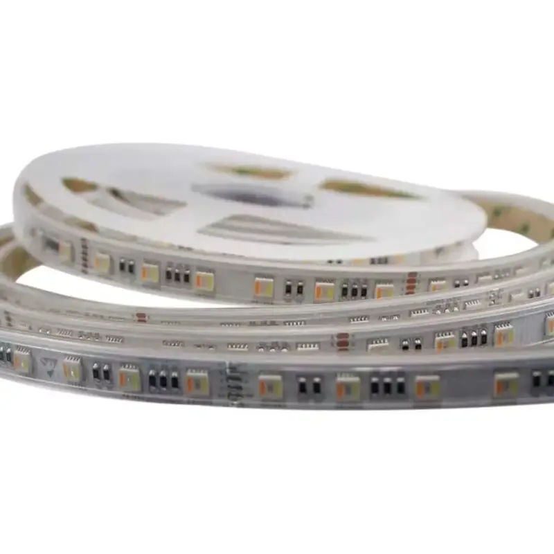 Végkiárusítás V-TAC LED szalag SMD5050 60LED/M 24W/M 24V IP65 CCT (3000K - 4000K - 6500K) + RGB - 2896