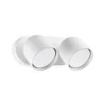 Végkiárusítás IdealLux DODO AP2 fali lámpa fém, fehér, GX53 - 314136