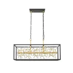 Zuma Spring függeszték fém, kristály,fekete,arany,áttetsző,G9 - ZU-P0578-06C-P7TF Csak ma
