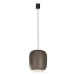 Végkiárusítás Redo DUBBO függeszték fém, műanyag, barna, opál, LED, 21W, 2372lm, 2700K-3000K-4000K - 01-4800