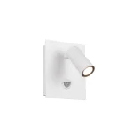 Végkiárusítás Trio TUNGA kültéri fali lámpa mozgásérzékelővel fém, fehér, LED, 3000K, 4W, 420lm, IP54 - 222969131