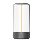 Végkiárusítás Zuma Esterno kültéri asztali lámpa műanyag,fekete,áttetsző,LED,IP 54,2700K,1W,55Lm - ZU-1001