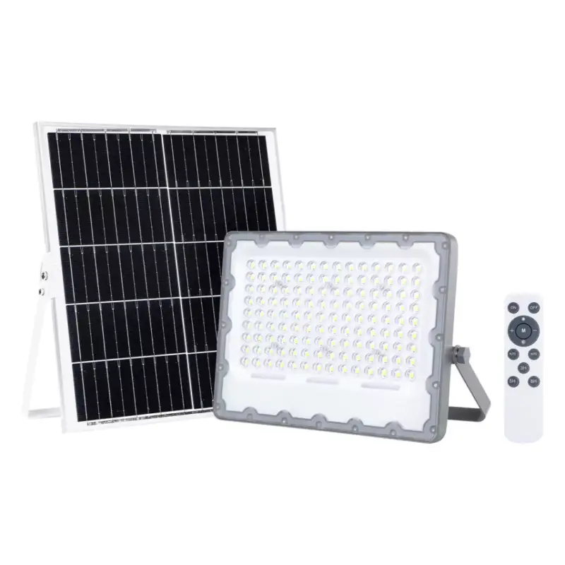 Szuper ajánlat FOKUS LED reflektor 1300lm 6000K IP65 100W Solar Black + Eco-Light távirányító