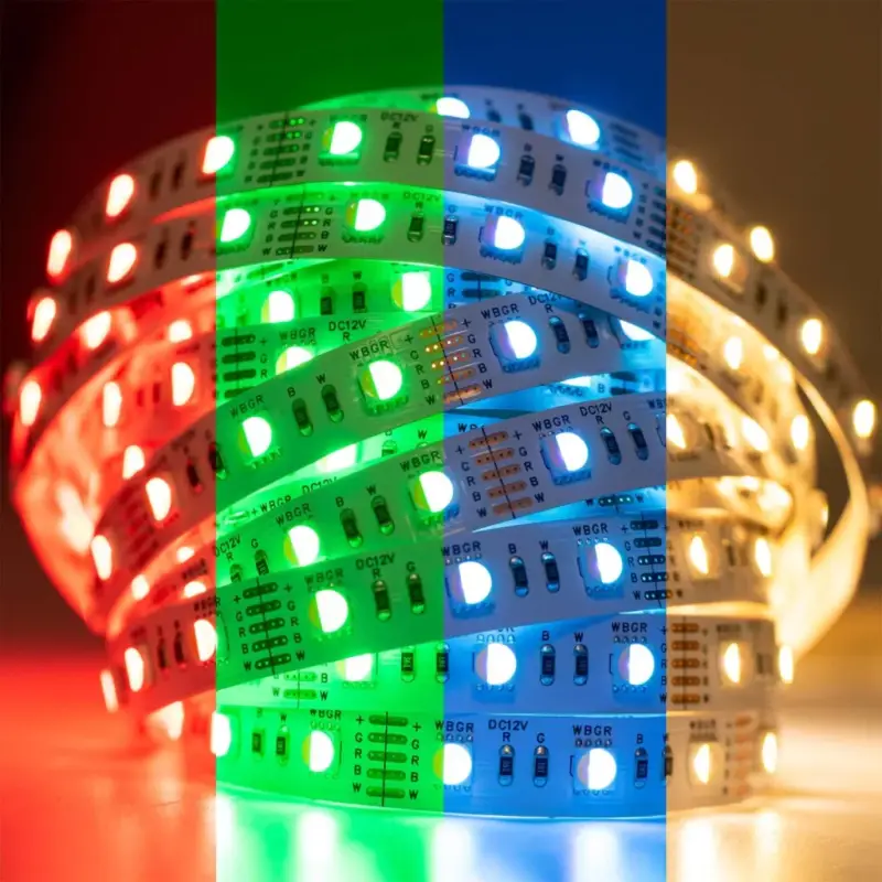 Kedvezményes ár LED szalag 12V 72W 300LED 5050 RGB + Fűtés egy diódában 12mm 5m