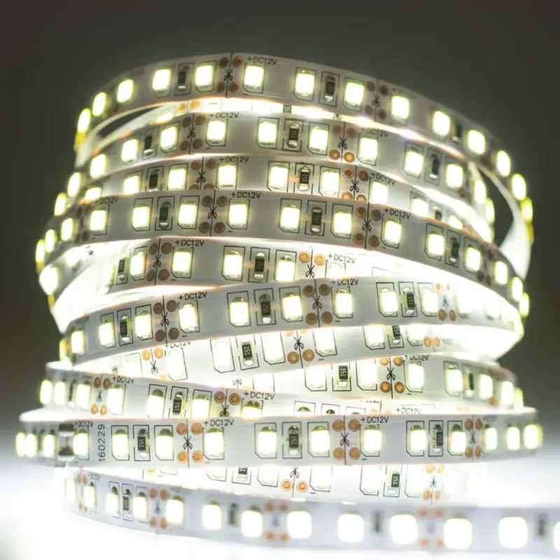 LED szalag 12V 48W 600LED 2835 Hideg 8mm 5m Akció