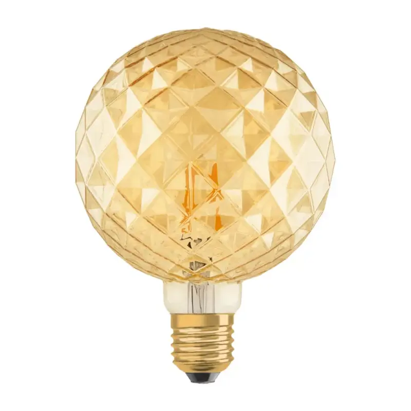Azonnali szállítás E27 PINE LED izzó 4.5W = 40W 470lm 2500K 360° OSRAM Vintage 1906
