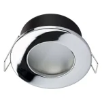 HALOGÉN lámpatest süllyesztett fürdőszobai sofit hermetikus AQUS GU10 LUMILED króm IP44 RÖGZÍTETT Újdonság