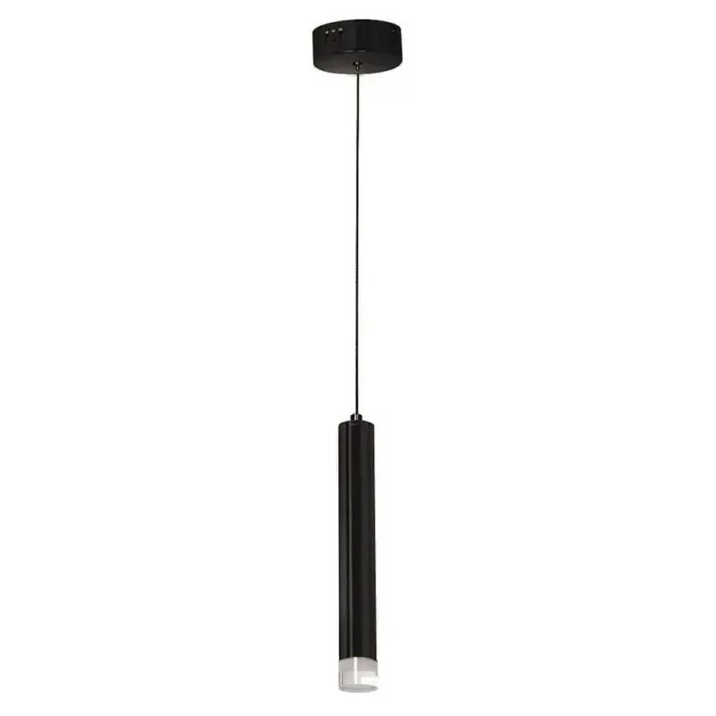 Vedd meg online CARBON függőlámpa fekete cső 1X5W LED IP20 Fém és akril modern minimalista stílusú Milagro