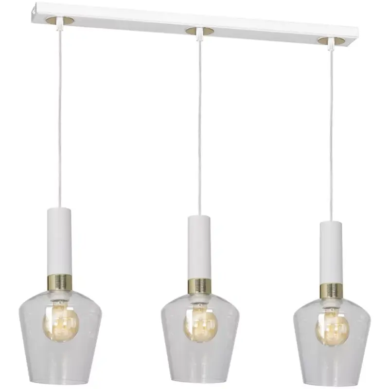 Rendeld meg most Fehér függőlámpa MiLAGRO ROMA WHITE 3x E27