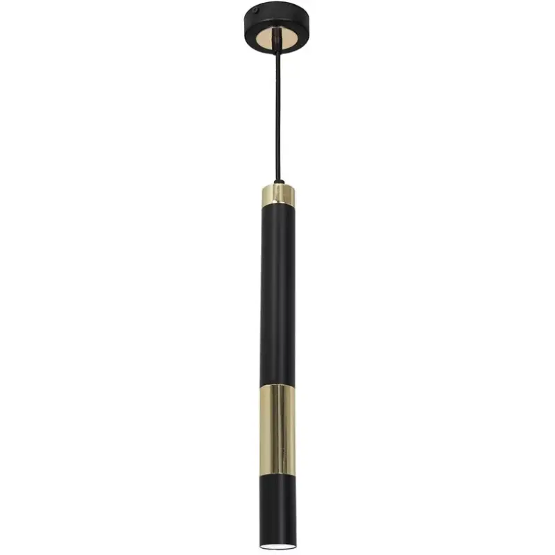 Biztonságos fizetés MiLAGRO DALLAS fekete-arany függőlámpa + 1xGU10 3W LED