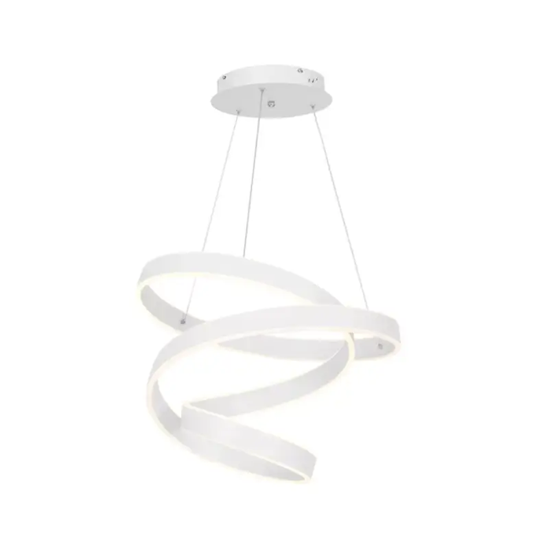 ANDROMEDA 45W LED hullámos szalagos függőlámpa fehér ML5492 Milagro fém + műanyag Nézd meg most