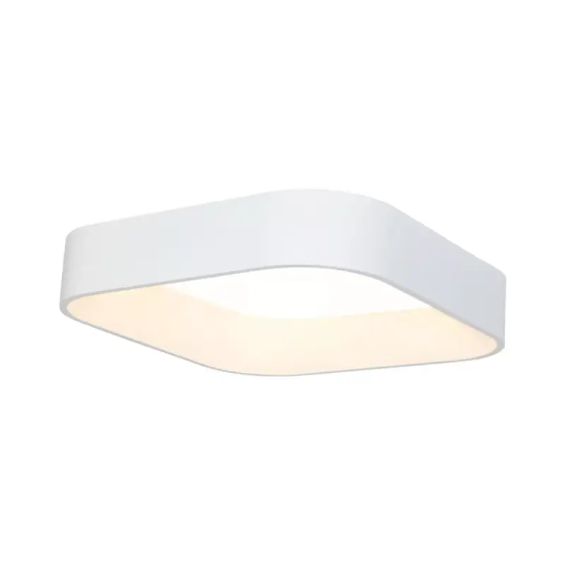 Expressz szállítás Felületre szerelhető mennyezeti lámpa ASTRO 24W LED négyzet alakú lámpaernyő fehér ML6355 Milagro fém + akril