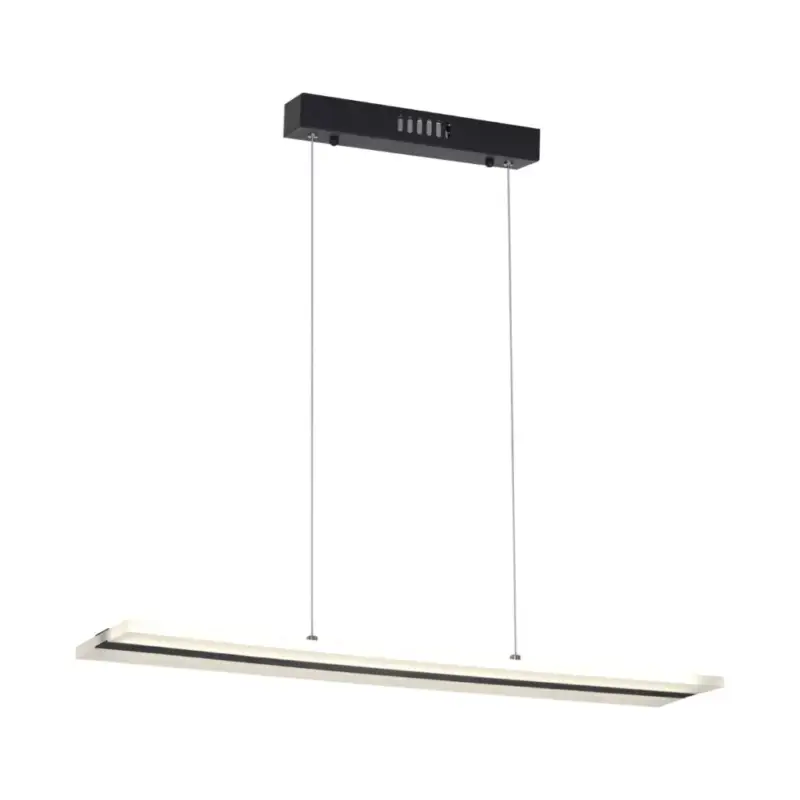 RAY 36W függőlámpa fekete téglalap LED IP20 Fém és akril stílusú modern minimalista Milagro Legnépszerűbb