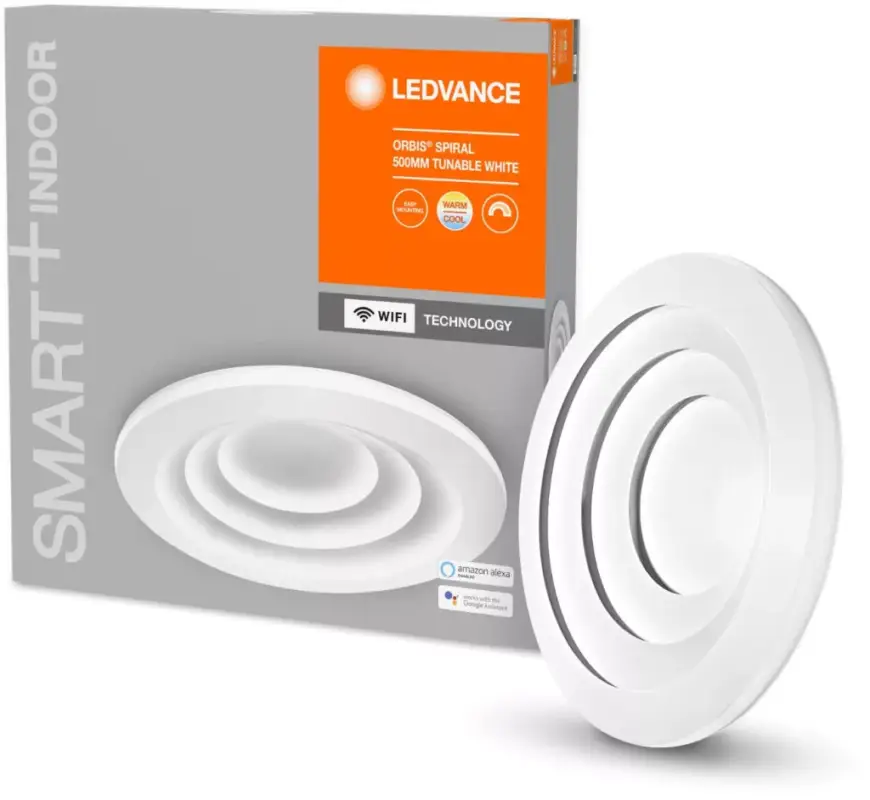 Vedd meg most LED mennyezeti lámpa ORBIS Spirál 40W 4300lm meleg-hideg 50cm SMART+ WiFi LEDVANCE