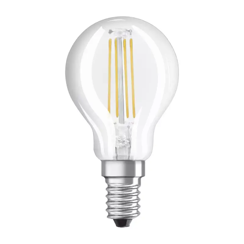 E14 P45 LED izzó 5.5W = 60W 806lm 2700K 320° OSRAM STAR izzószál Expressz kézbesítés