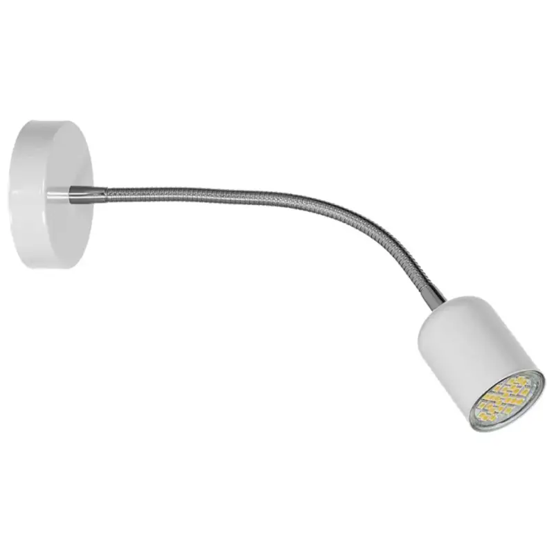 Expressz szállítás LED fali lámpa MAXI mennyezeti lámpa fehér Flexibilis Fém 1xGU10 modern stílusú 40cm MILAGRO