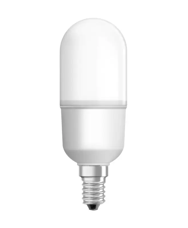 Újdonság E14 LED izzó 9W = 75W 1050lm 6500K Hideg 200° OSRAM STAR STICK