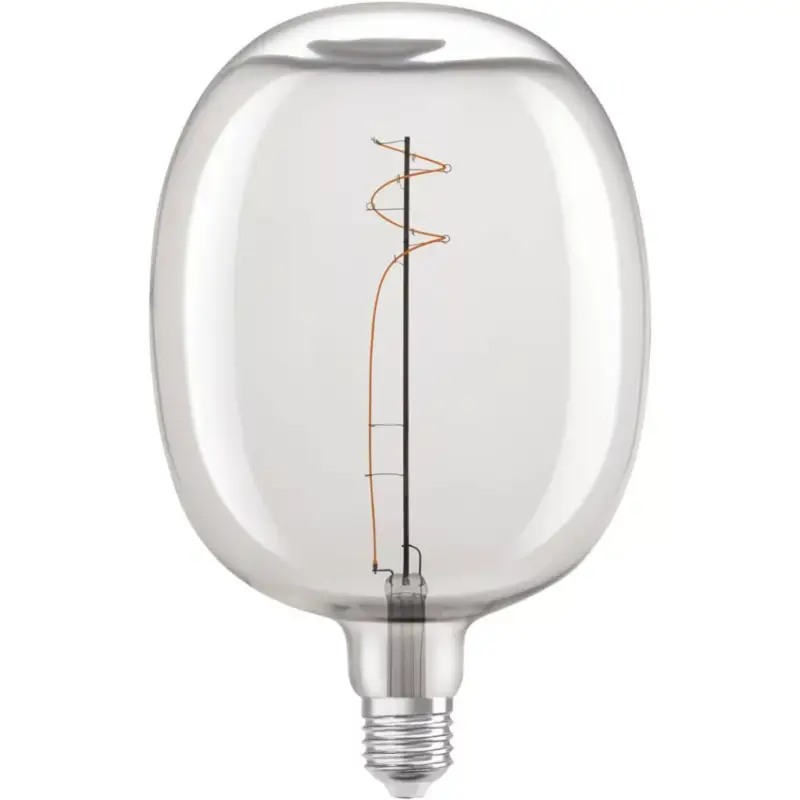 Biztonságos fizetés E27 BALLON LED dekoratív izzó 4.8W = 30W 400lm 2700K meleg 320° izzószál szabályozható OSRAM Vintage 1906