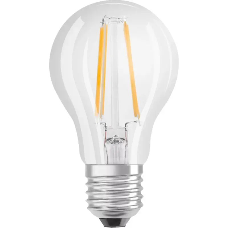 Árengedmény E27 A60 LED izzó 5.8W = 60W 806lm 4000K Semleges 300° CRI90 izzószál szabályozható OSRAM SUPER STAR+