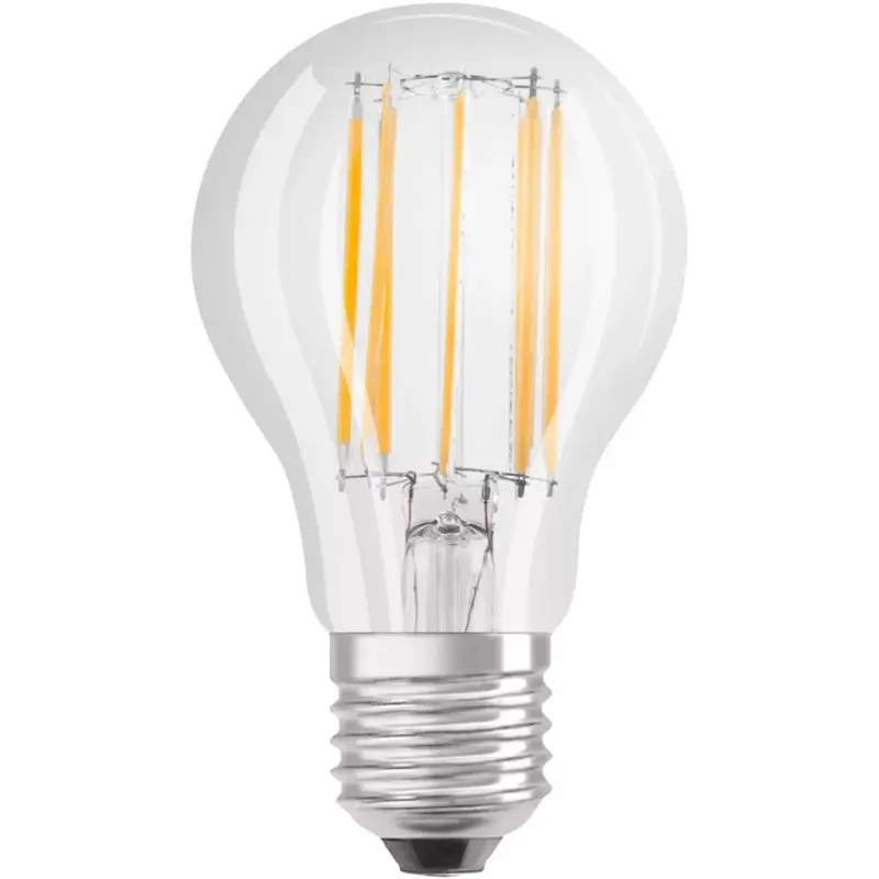E27 A60 LED izzó 11W = 100W 1521lm 4000K semleges 300° CRI90 izzószál szabályozható OSRAM SUPER STAR+ Legkelendőbb