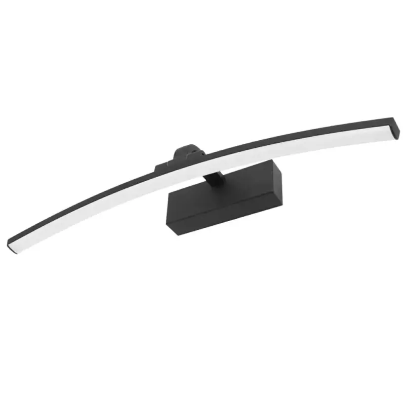 Expressz szállítás LED fürdőszobai tükörvilágítás IP44 12W fekete 50cm TERRA