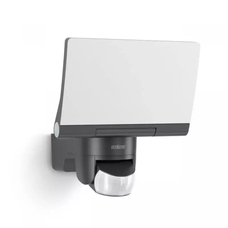 LED-es reflektor 13.7W 1550lm 3000K IP44 Grafit mozgás- és szürkület érzékelővel XLED HOME 2 Steinel Nézd meg most