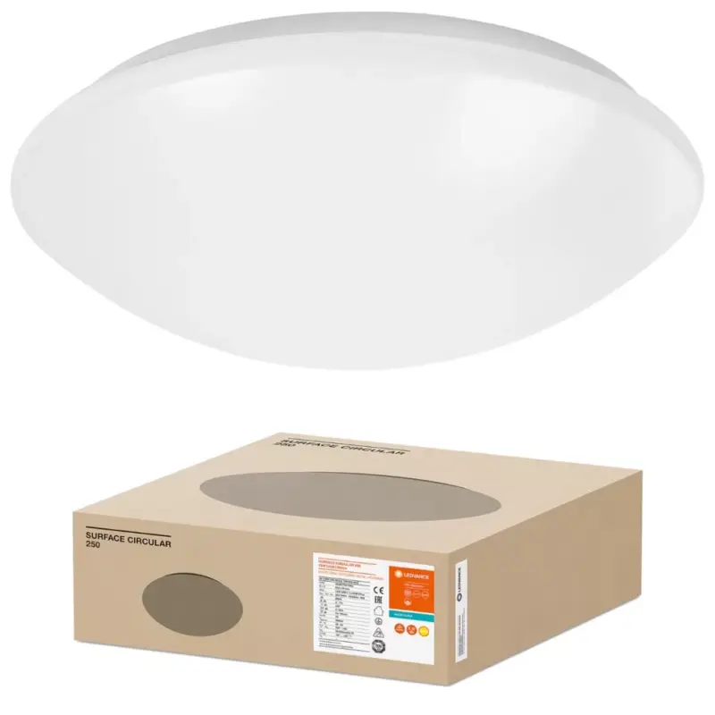 LED mennyezeti lámpa FELÜLET KÖR 25 cm 13W 920lm 3000K IP44 LEDVANCE Kedvezmény