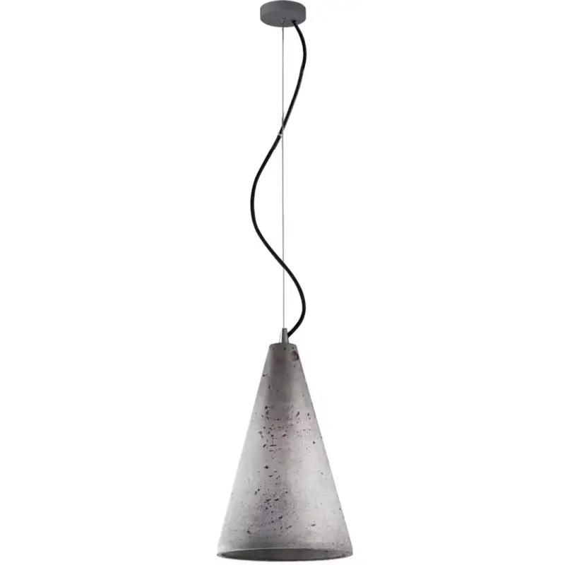 VOLCANO 6852 Nowodvorski mennyezeti lámpa szürke GU10 függő beton kúp ⌀31 cm modern Akciós ár