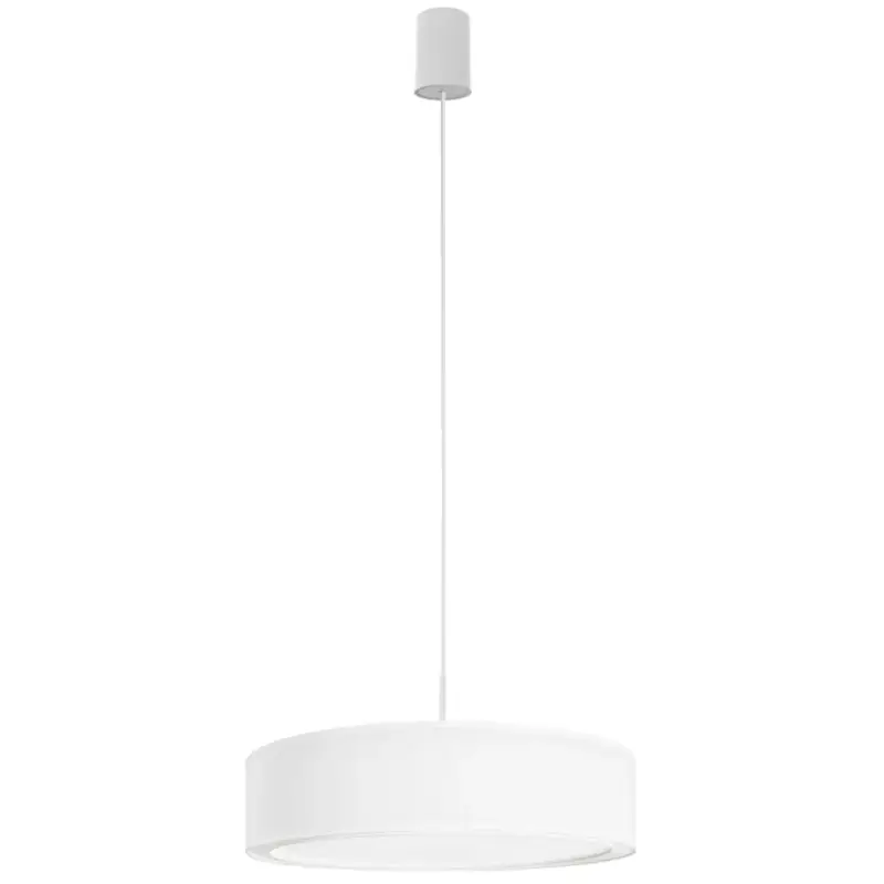 Árengedmény MIST 8942 Nowodvorski mennyezeti lámpa fehér 3xE27 függesztett kerek PVC + acél 50 cm minimalista