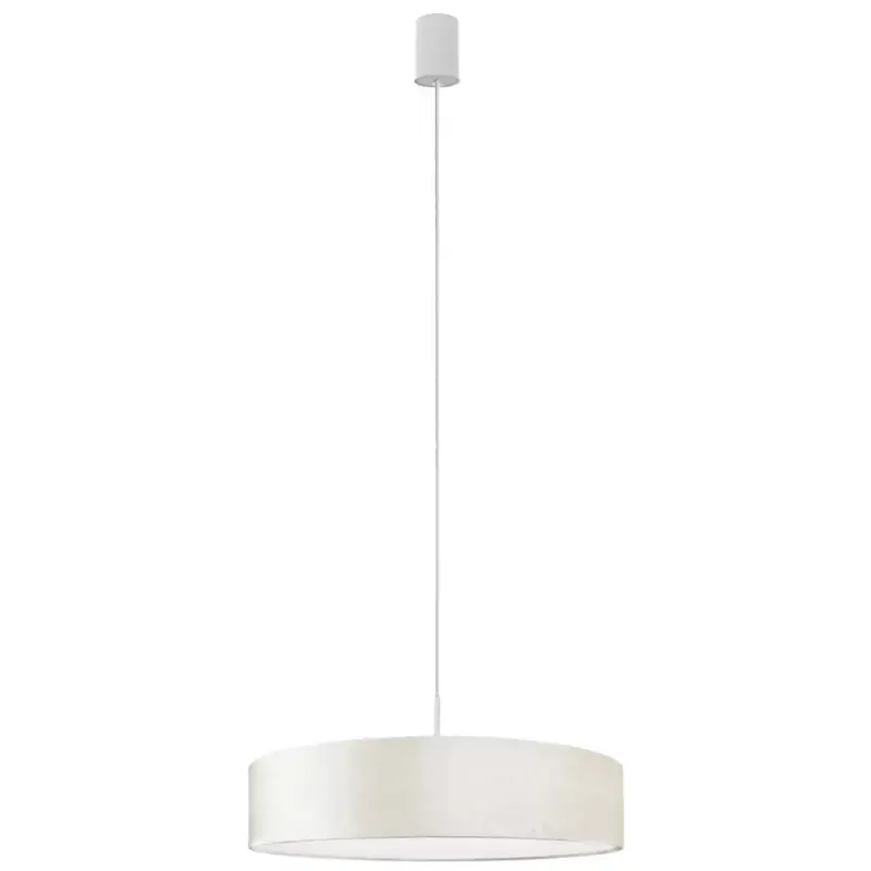 Legnépszerűbb LAGUNA 8951 Nowodvorski Ecru mennyezeti lámpa 3xE27 függesztett kerek PVC + acél 65 cm modern