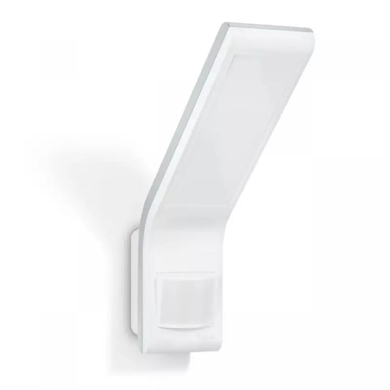 LED-es reflektor 7.2W 720lm 4000K IP44 fehér mozgás- és alkony érzékelővel XLED vékony Steinel Expressz kézbesítés
