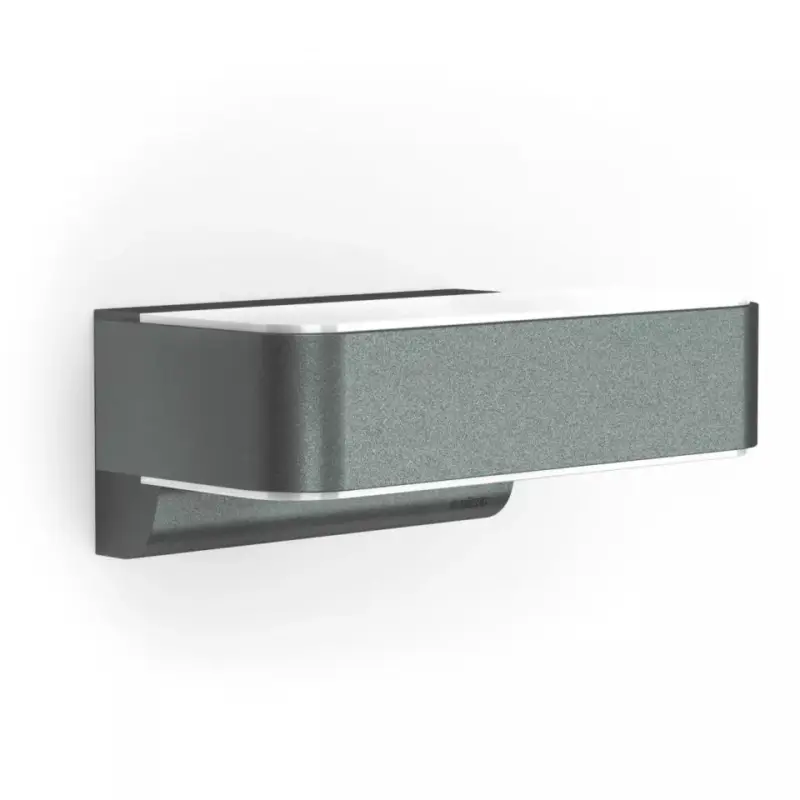 Kedvezmény Kerti lámpa magassági fali lámpa L 810 LED iHF Connect IP44 12.5W 3000K Up Down érzékelő + Bluetooth Antracit Steinel
