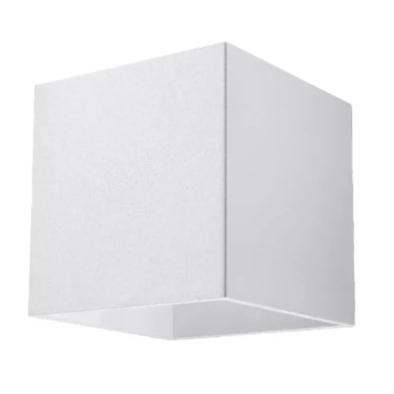 QUAD 1 G9 fali lámpa fel-le kocka minimalista fehér SOLLUX Outlet