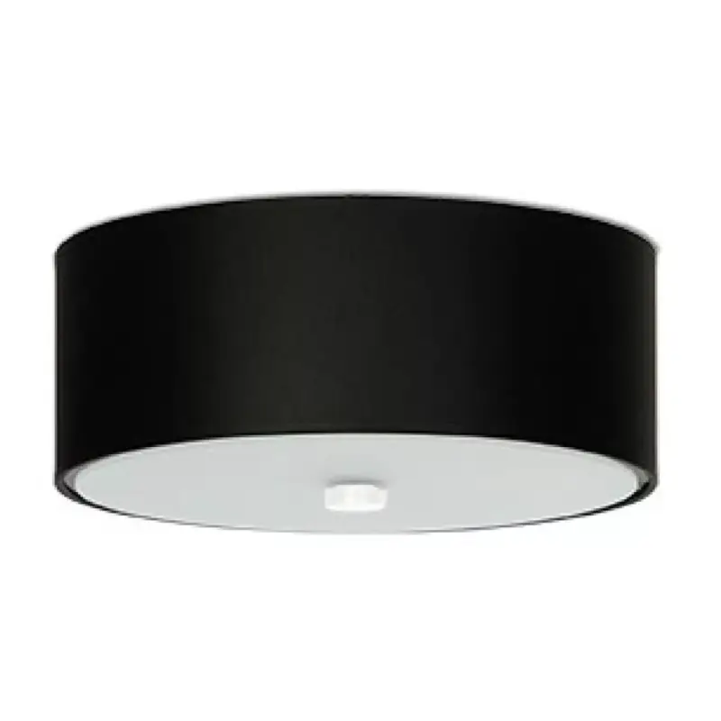 SKALA LED mennyezeti lámpa 3xE27 kör alakú lámpatest 30cm fekete SOLLUX Olcsó
