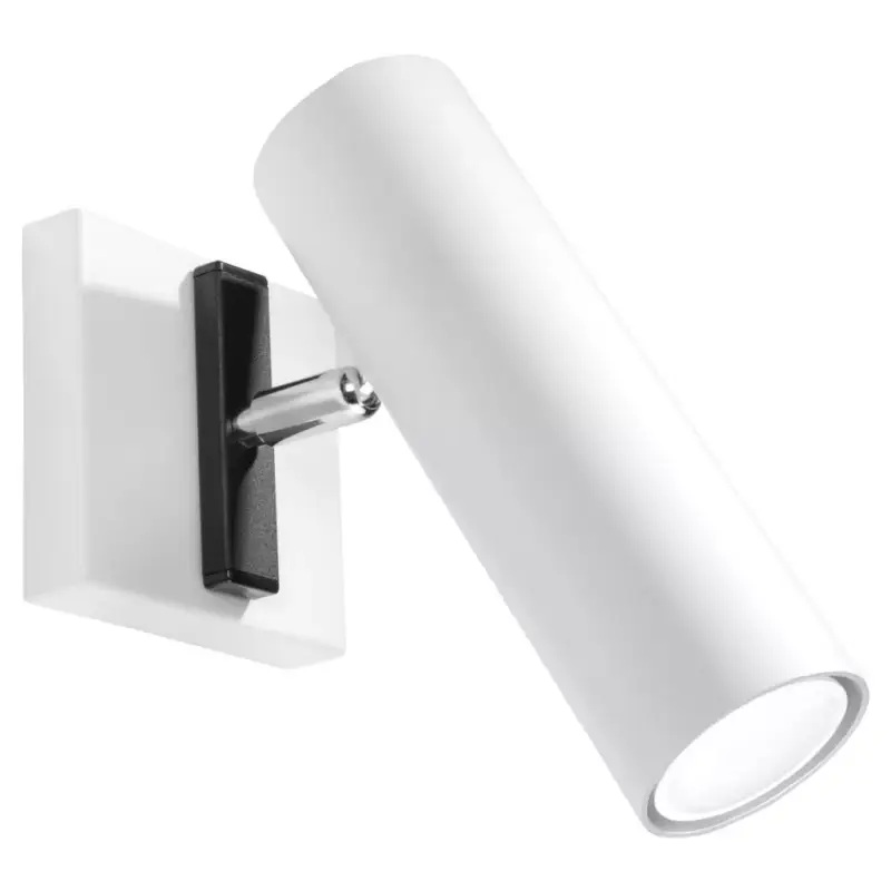 Azonnal elérhető DIREZIONE GU10 LED fali lámpa mozgatható fali lámpa fehér SOLLUX