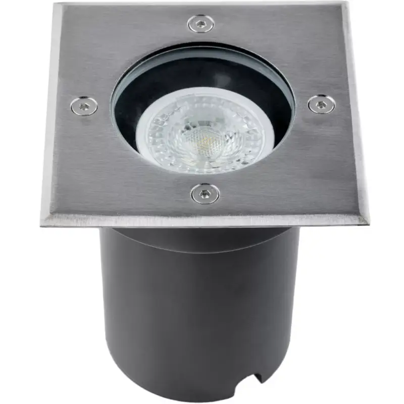 Túlfutó lámpatest süllyesztett földi lámpa GU10 IP67 IK09 négyzet alakú CATIO 2 LUMILED Korlátozott ajánlat