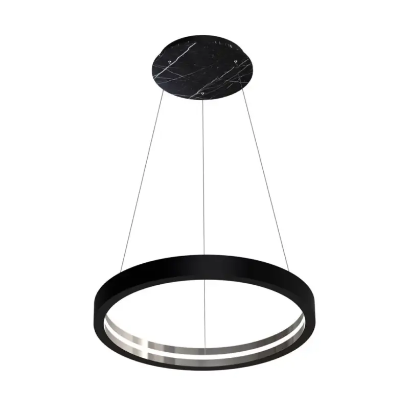 CASSIOPEIA függőlámpa 8,5 W LED kerek keret, fekete króm MZ5043 Milagro, Maciej Zień Olcsóbb