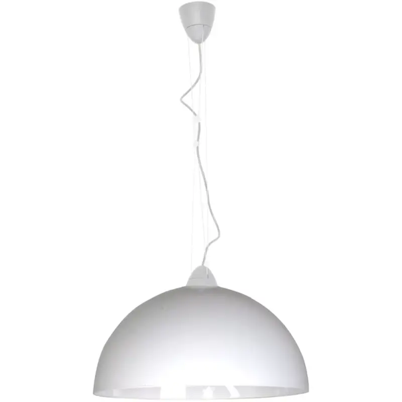 Gyors szállítás HEMISPHERE 4856 Nowodvorski mennyezeti lámpa fehér E27 függő acél ⌀50 cm minimalista