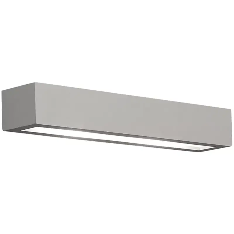 Olcsó GIPSY 2208 Nowodvorski szürke fali lámpa 2xE27 beton vakolat+üveg 70 cm minimalista