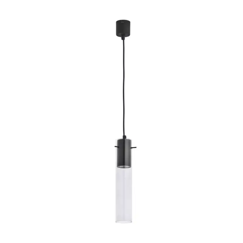 Árengedmény LOOK GRAPHITE függesztett mennyezeti lámpa túlnyúló fekete-grafit minimalista GU10 3146 TK világítás