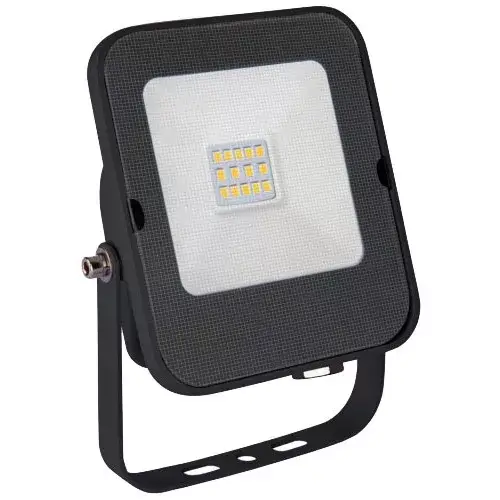 Különleges ajánlat LED reflektor 10W 800lm 3000K IP65 fekete KOBI Premium MHN