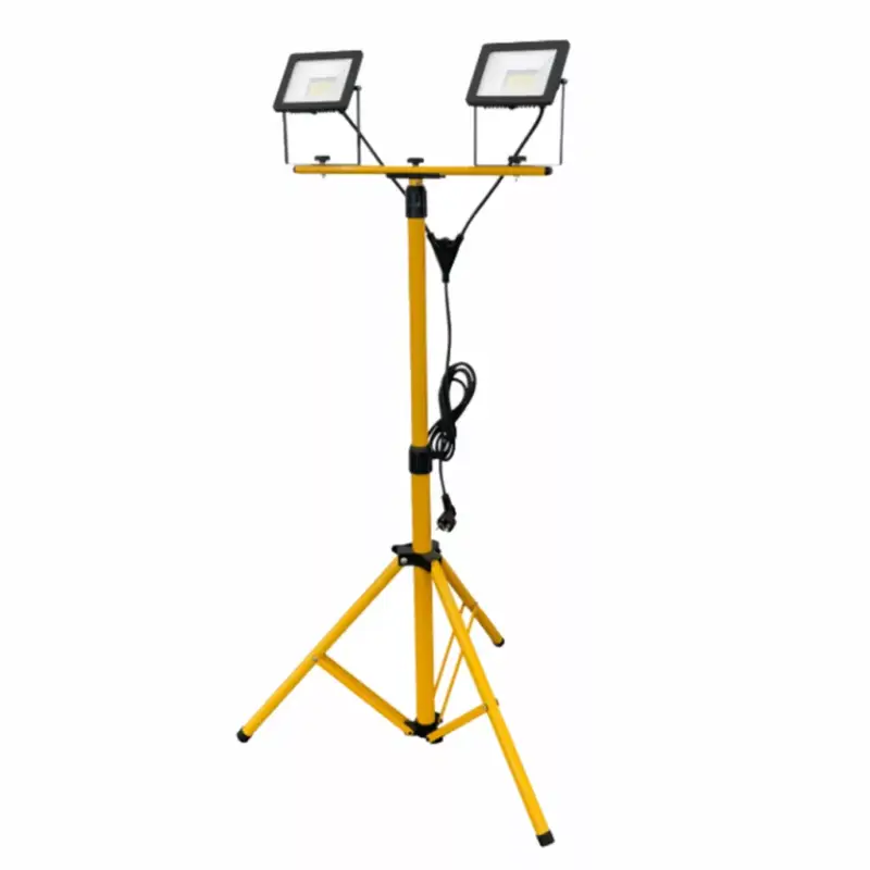 HALOGÉN LED reflektor Munkalámpa állványon 2x 30W 4000K Árcsökkenés