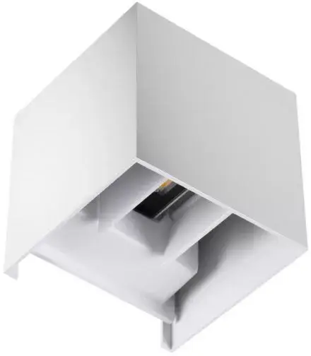 Kedvezményes ár LED homlokzati lámpatest REKA fehér FEL ÉS LE 7W 500lm 840 Semleges IP54 Kanlux
