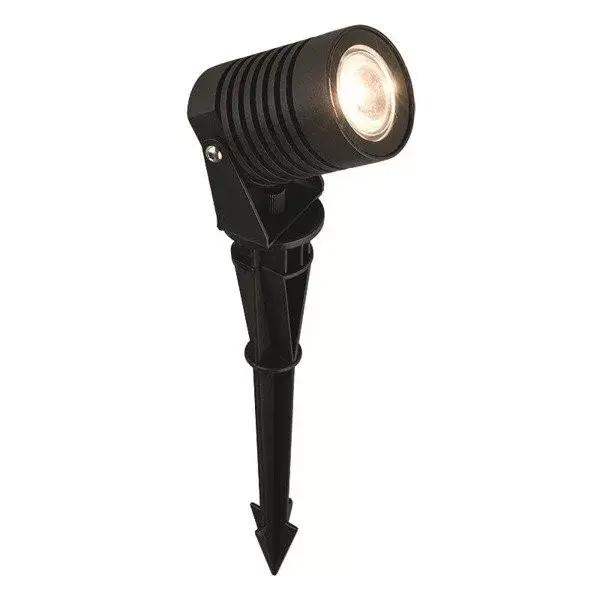 Utolsó esély Kültéri kerti lámpa SPIKE LED 9100 IP54 5W 3000K süllyesztett fekete Nowodvorski