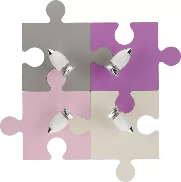 PUZZLE IV mennyezeti lámpa 6384 Nowodvorski színes 4xGU10 gyermek puzzle Outlet