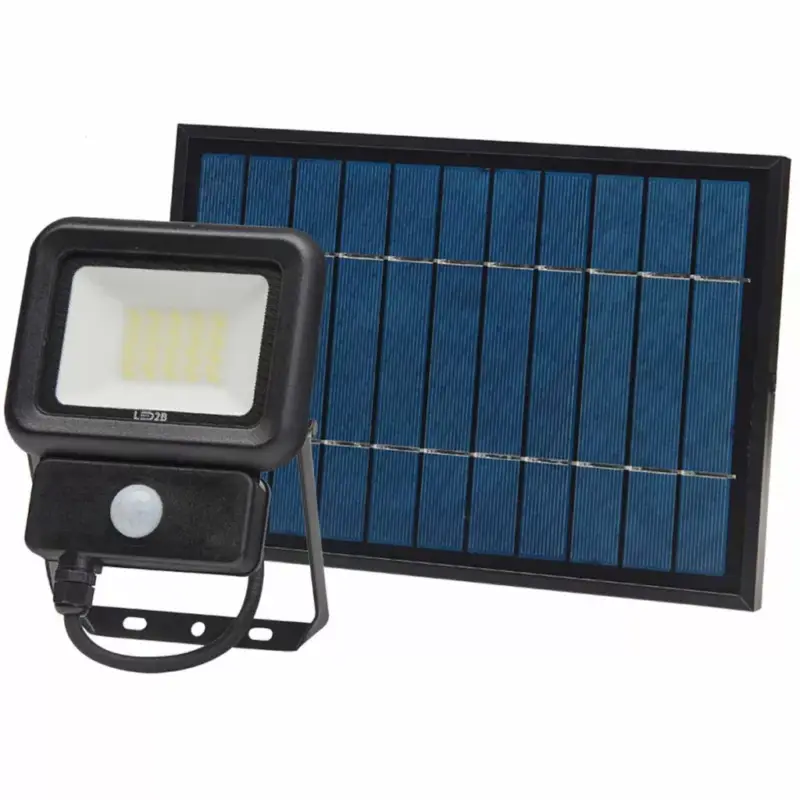 Outlet Solar LED reflektor lámpa 20W 6500K hideg 1400lm IP65 Kobi mozgásérzékelő