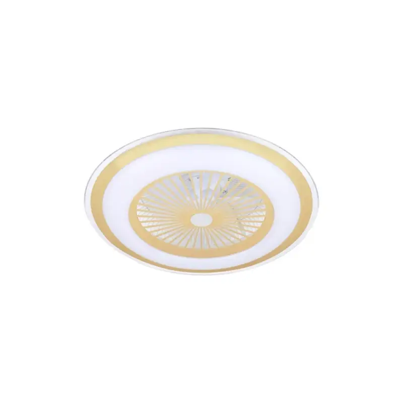 LED felületre szerelhető mennyezeti lámpa ZONDA Gold 48W Milagro ventilátorral Árcsökkenés